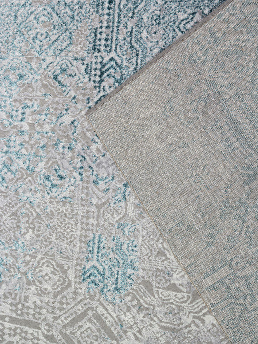 Ковер F281 - GRAY - Дорожка - коллекция PALERMO