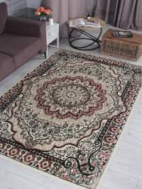 Ковер DARGA ( ДАРГА ) F670 - CREAM - RED