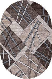 Ковер SIERRA ( СИЕРРА ) D487 - BEIGE-BROWN 2 ( Овал )