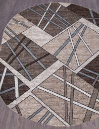 Ковер SIERRA ( СИЕРРА ) D487 - BEIGE-BROWN 2 ( Овал )