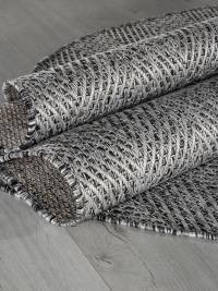 Ковер KAIR ( КАИР) S156 - DARK GRAY ( Овал )