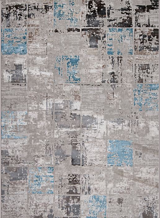 Ковер 37890A stan BLUE FLS / BEIGE FLS