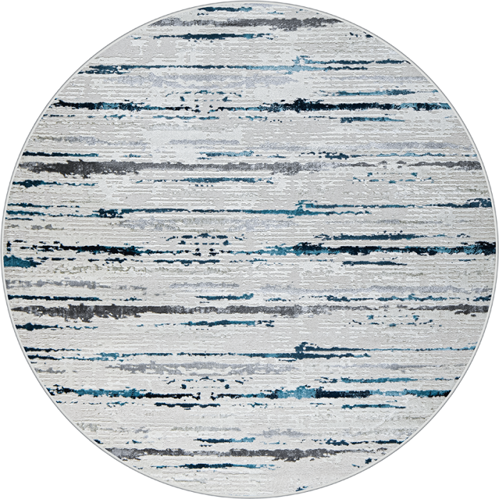 Ковер 38462A daire BLUE FLS / L.GREY