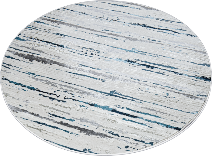 Ковер 38462A daire BLUE FLS / L.GREY