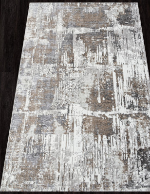 Ковер 06735B - CREAM HB / GREY - Прямоугольник - коллекция PARADIZE
