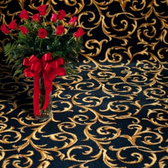 Ковролин Флора Синяя