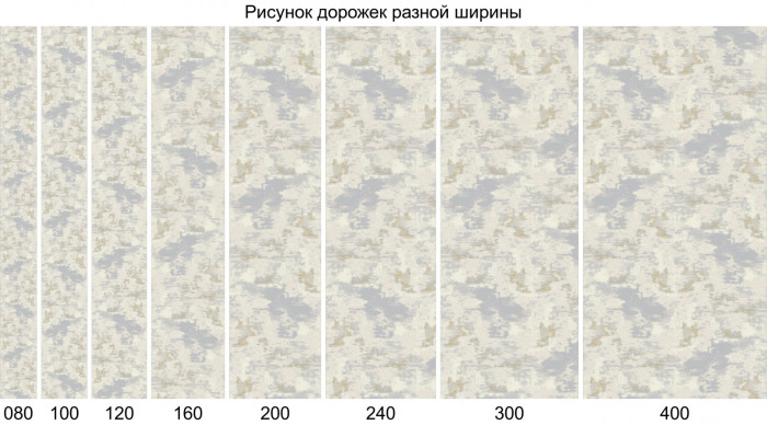 Ковер D734 - BEIGE - Дорожка - коллекция ATLANTIS