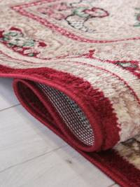 Ковер DARGA ( ДАРГА ) F672 - RED - CREAM