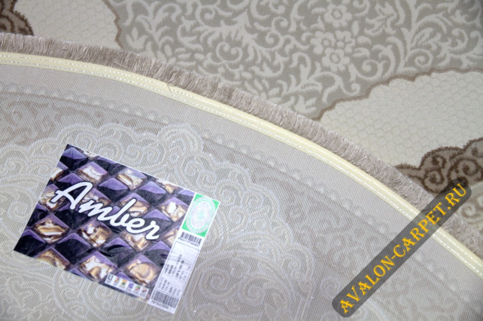 Ковер 36845A oval L.BEIGE / D.VIZON