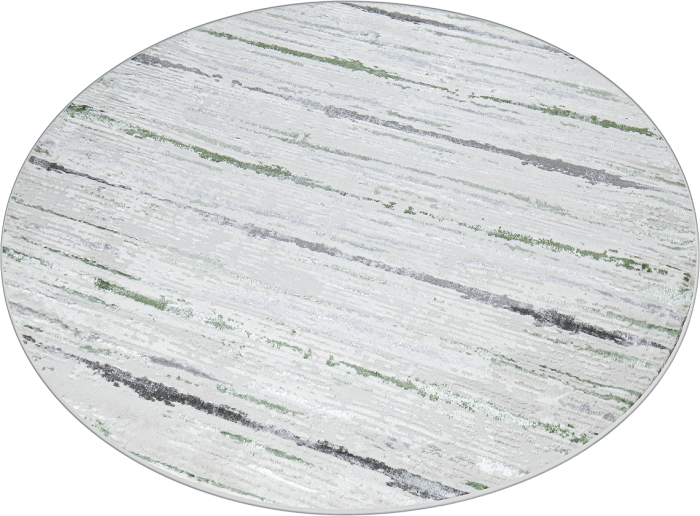 Ковер 38462A daire GREEN FLS / L.GREY