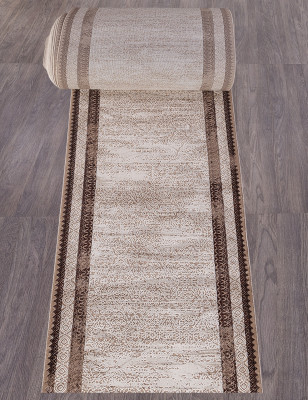 Ковер 04041B - DARK BROWN - Дорожка - коллекция ARMINA