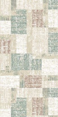 Ковер F387 - BEIGE - Дорожка - коллекция CUBA