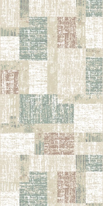 Ковер F387 - BEIGE - Дорожка - коллекция CUBA