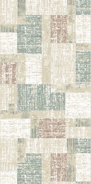 Ковер F387 - BEIGE - Дорожка - коллекция CUBA