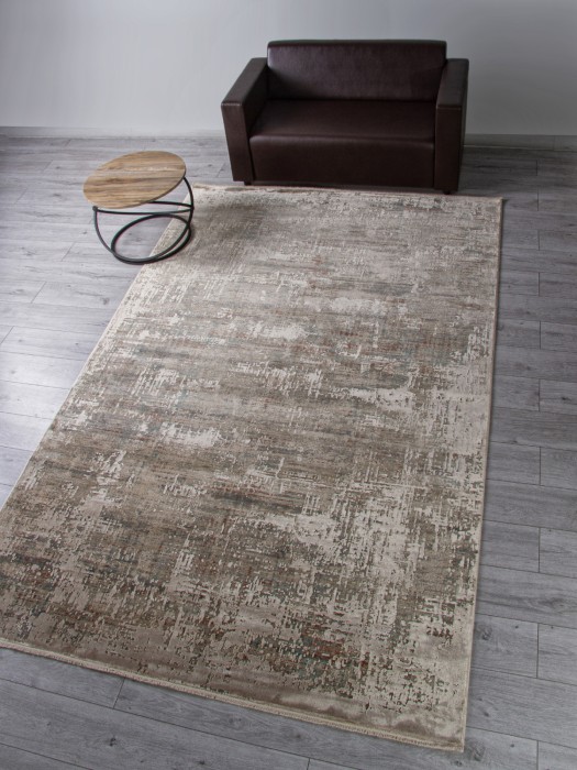 Ковер G381J2 - BEIGE / D.GREY - Прямоугольник - коллекция ROYAL