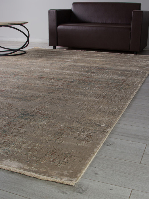 Ковер G381J2 - BEIGE / D.GREY - Прямоугольник - коллекция ROYAL