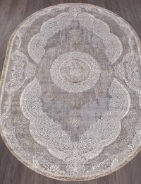 Ковер ARMINA ( АРМИНА ) 03880C - GREY / BROWN ( Овал )