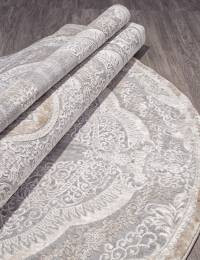 Ковер ARMINA ( АРМИНА ) 03880C - GREY / BROWN ( Овал )