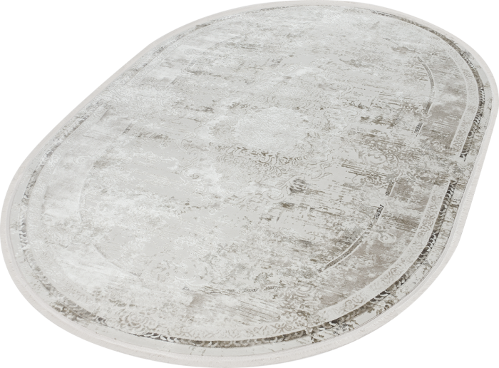 Ковер 38713B oval L.BEIGE / BEIGE