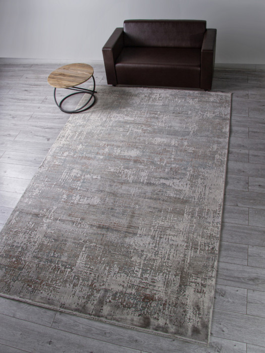 Ковер B859G2 - CREAM / L.GREY - Прямоугольник - коллекция ROYAL