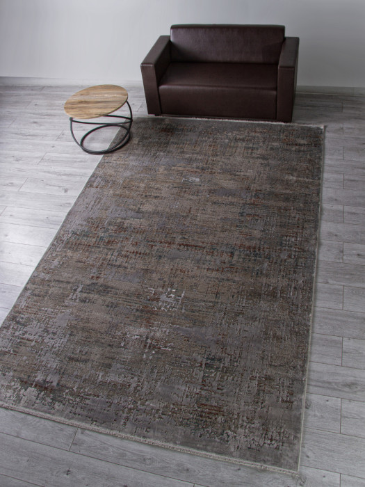 Ковер B859G2 - CREAM / L.GREY - Прямоугольник - коллекция ROYAL
