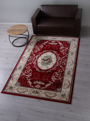Ковер D066 - RED - Прямоугольник - коллекция COLIZEY