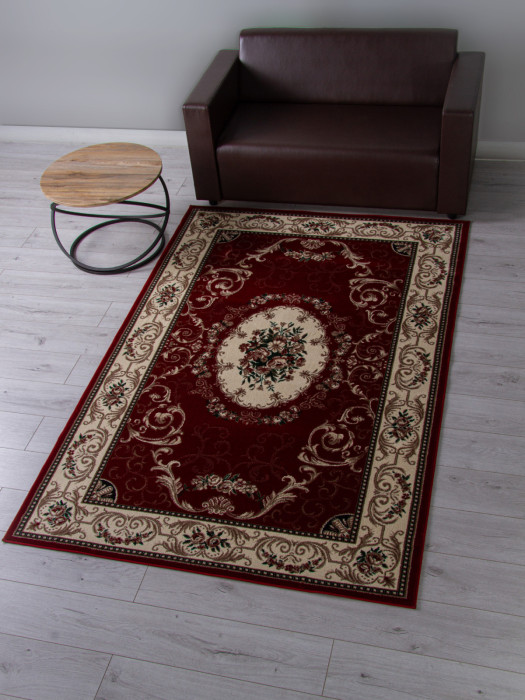 Ковер D066 - RED - Прямоугольник - коллекция COLIZEY