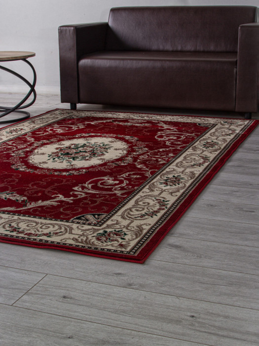 Ковер D066 - RED - Прямоугольник - коллекция COLIZEY