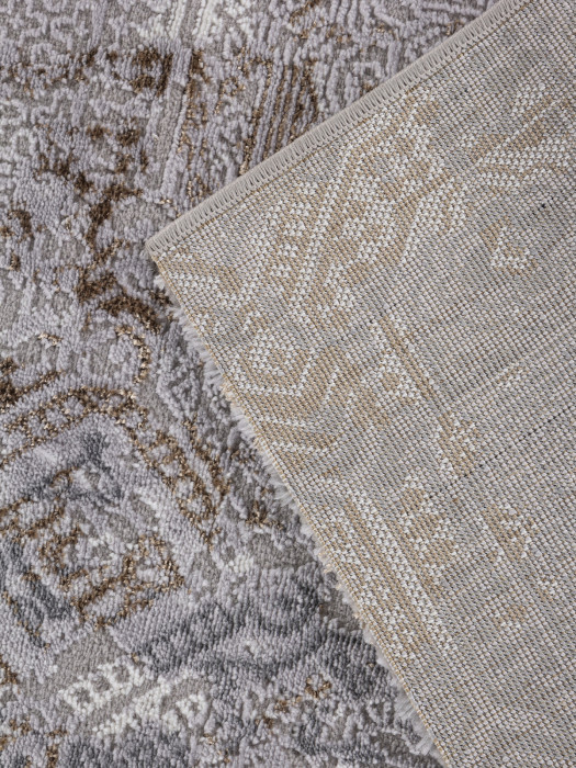 Ковер F281 - GRAY-GREEN - Дорожка - коллекция PALERMO