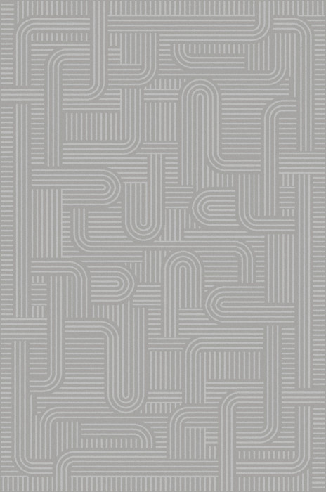 Ковер F621 - GRAY - Прямоугольник - коллекция MILOS