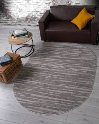 Ковер DIOS ( ДИОС) F441 - LIGHT GRAY ( Овал)