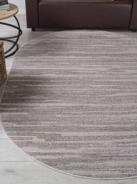 Ковер DIOS ( ДИОС) F441 - LIGHT GRAY ( Овал)
