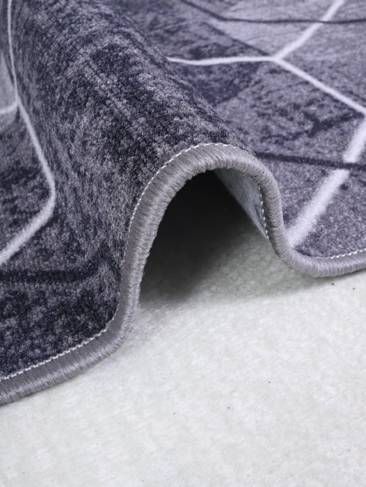 Ковролин палас Принт 05 131 Серый