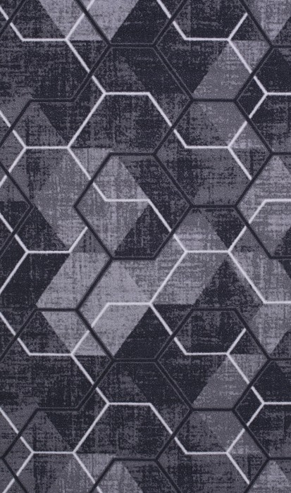 Ковролин палас Принт 05 131 Серый