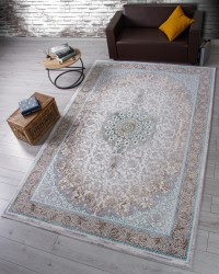 Ковер Halif ( Халиф ) F605 - GREEN-BLUE