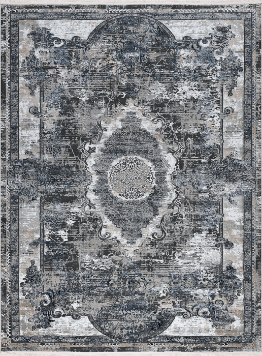 Ковер 38713B stan BLUE/WHITE