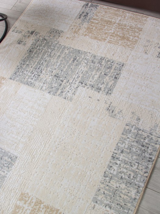 Ковер F387 - BEIGE - Прямоугольник - коллекция CUBA