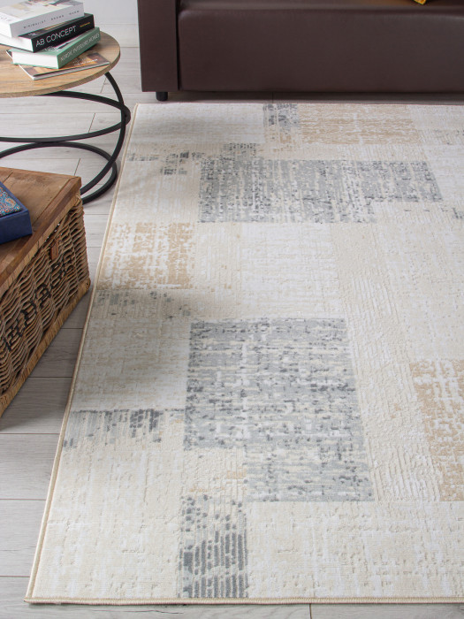 Ковер F387 - BEIGE - Прямоугольник - коллекция CUBA