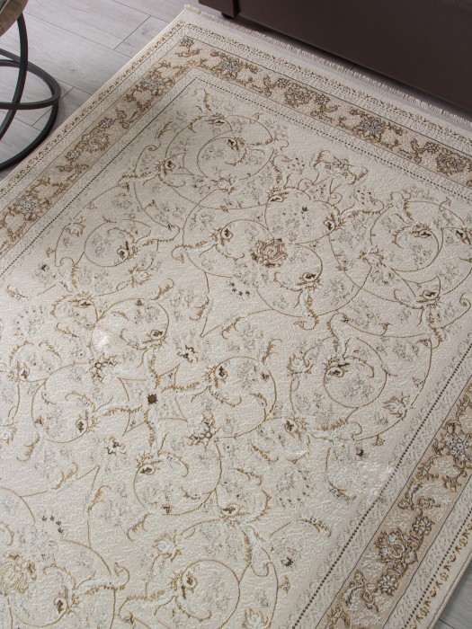 Ковер M101B - CREAM / CREAM - Прямоугольник - коллекция ZARINA