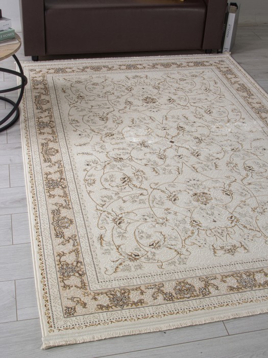 Ковер M101B - CREAM / CREAM - Прямоугольник - коллекция ZARINA