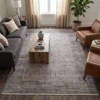 Ковер Diva PV13A_SHRNIK DARK GRAY