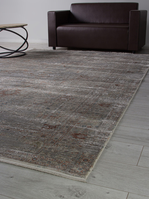 Ковер B860G2 - CREAM / L.GREY - Прямоугольник - коллекция ROYAL