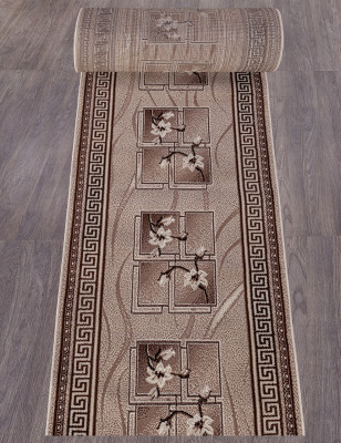 Ковер D187 - BEIGE - Дорожка - коллекция GAVANA