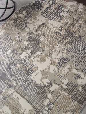 Ковер D737 - CREAM - Овал - коллекция ATLANTIS