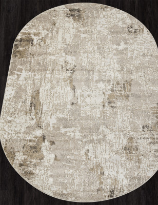 Ковер F218 - BEIGE - Овал - коллекция SIMIRA
