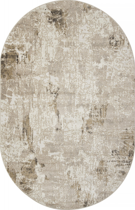 Ковер F218 - BEIGE - Овал - коллекция SIMIRA