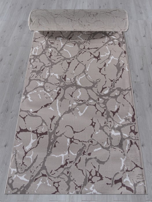 Ковер F389 - GRAY - Дорожка - коллекция SILVER