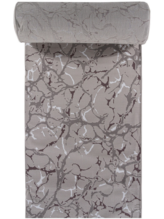 Ковер F389 - GRAY - Дорожка - коллекция SILVER