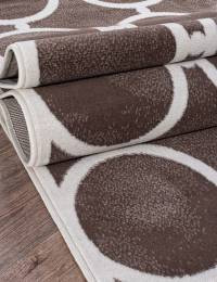 Ковер SIERRA ( СИЕРРА ) D713 - BROWN-CREAM 2