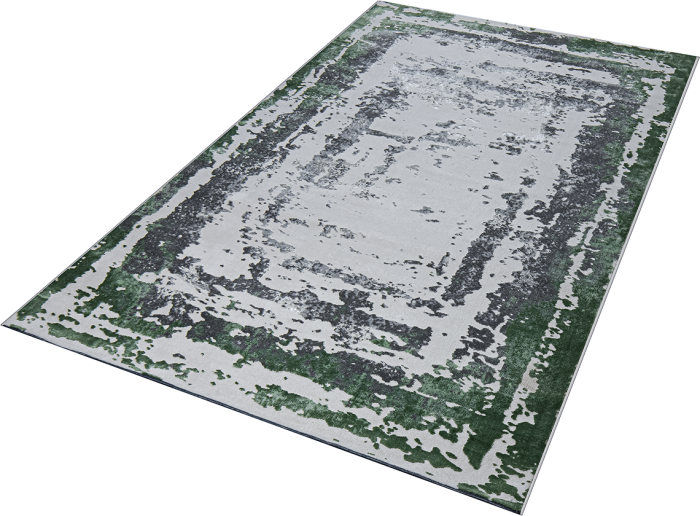 Ковер 36897J stan GREEN FLS / L.GREY